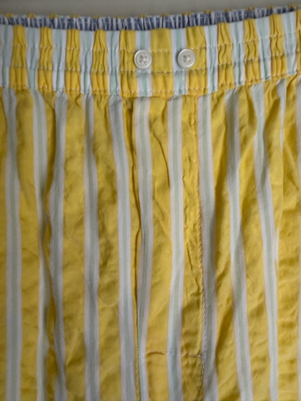 NWT Aerie Off-Duty Seersucker Side Tie Trouser PJ XL longwear casual cottonmodal - Picture 2 of 13